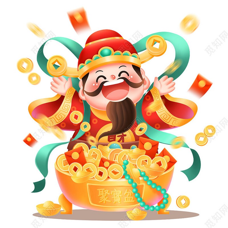 初五到，财神到，我的祝福先送到