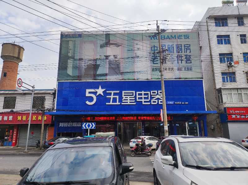 刘桥五星电器抓拍欢欢洗洗过龙年