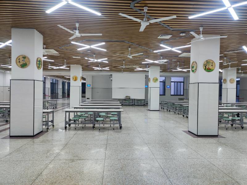 今天去大女儿学校食堂做验菜家长志愿者