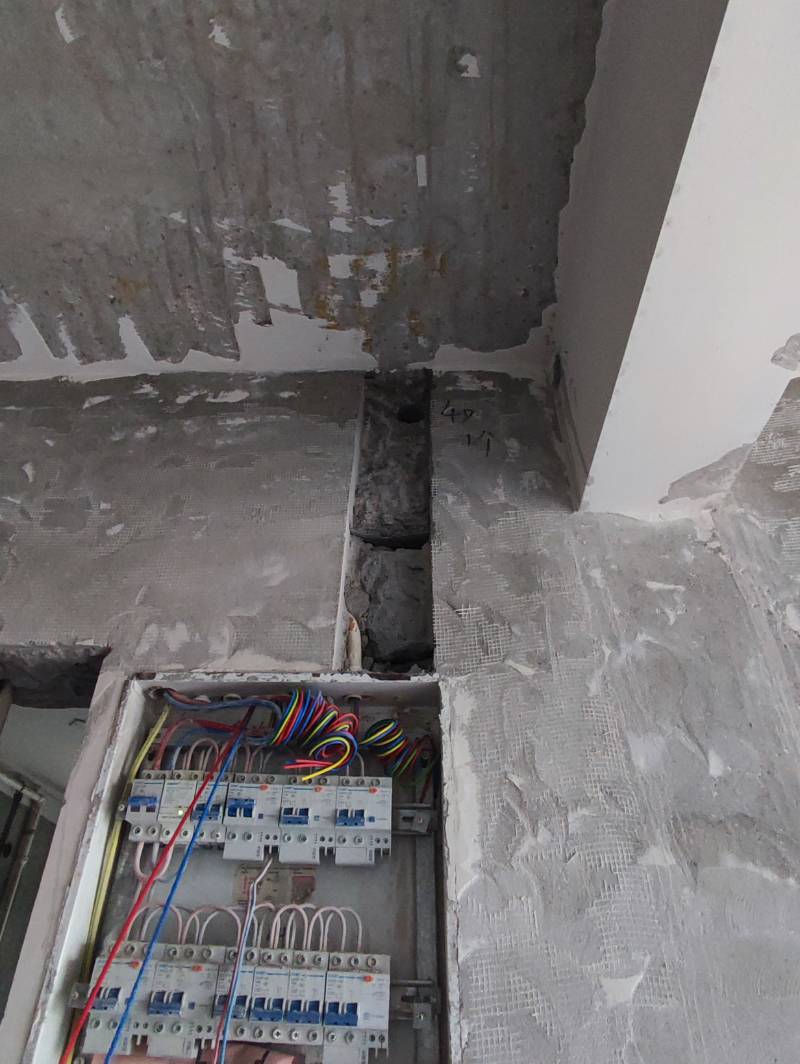 南通江湾国际 2*-1101 施工照片