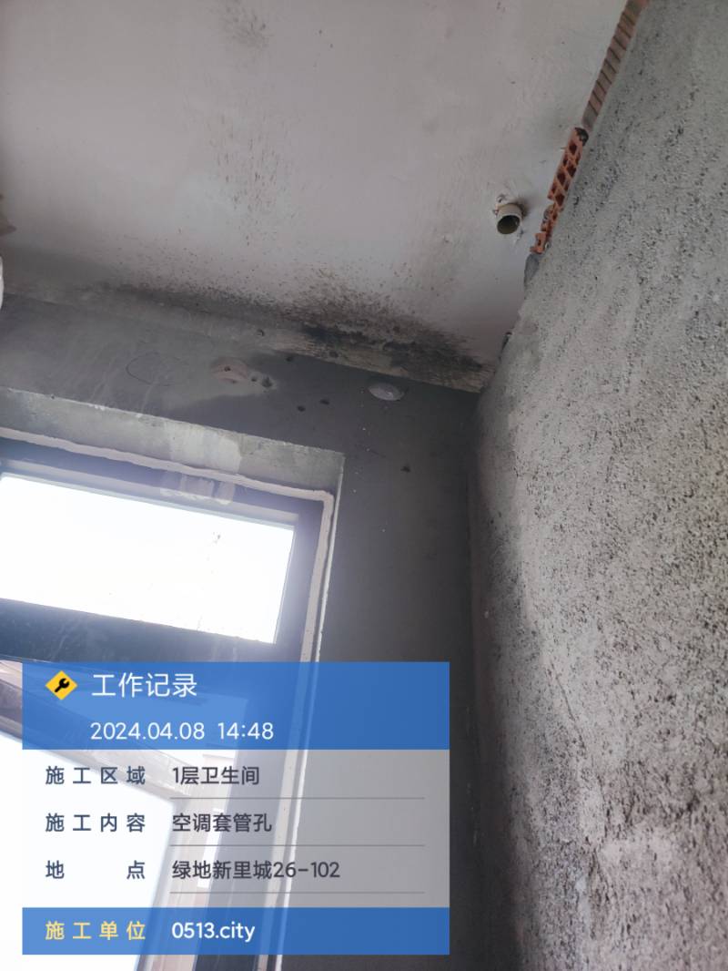 南通绿地新里城 2*-102 施工照片