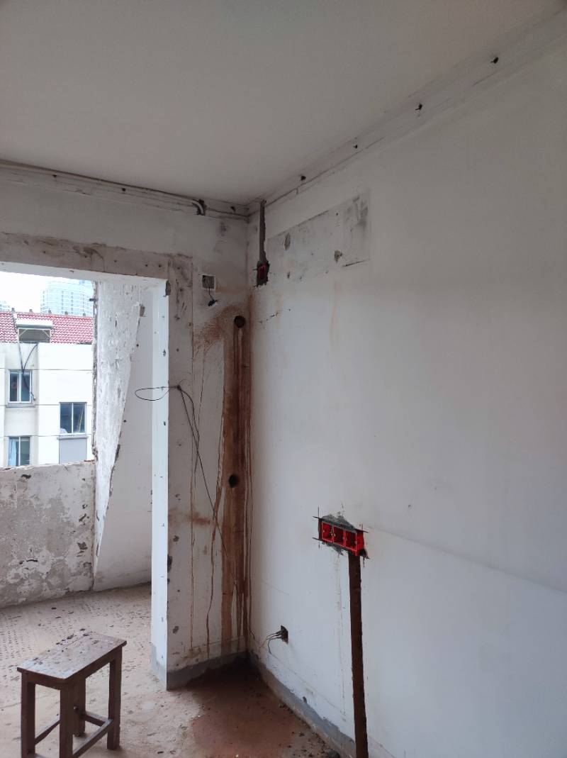 南通学田南苑 2*-603 施工照片