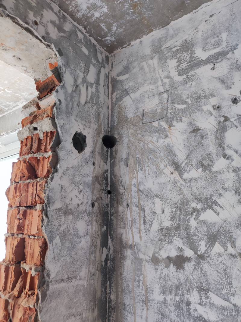 南通天山花苑 1*-206 施工照片