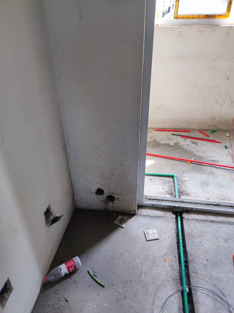 海门文星花苑 1*-105 施工照片