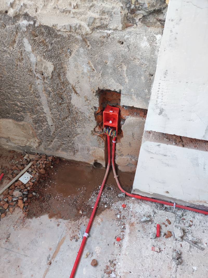 南通学田苑 9*-505 施工照片