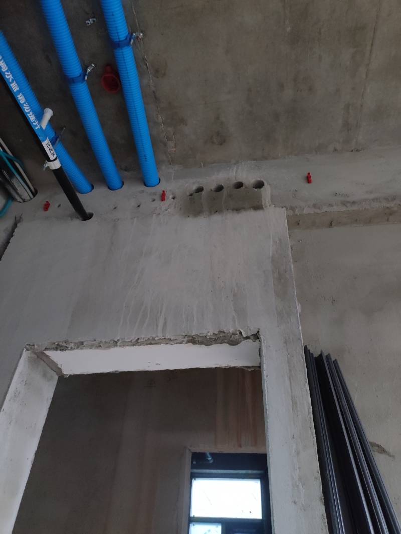 磨框别墅群 6排28号楼 施工照片