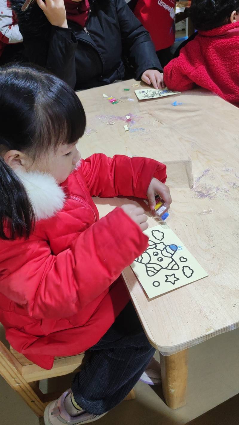 咿呀优花城幼儿园新年庙会活动