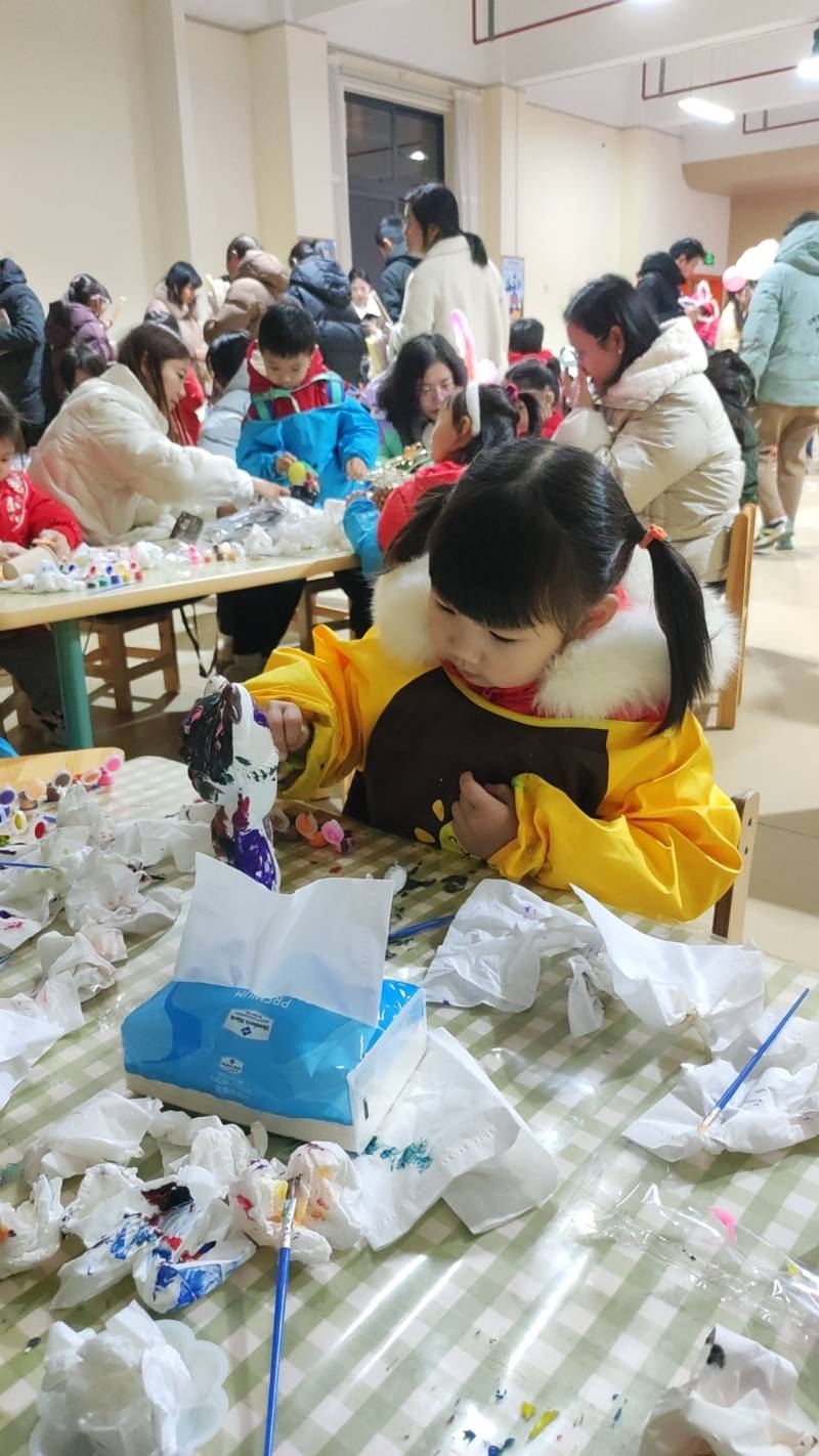 咿呀优花城幼儿园新年庙会活动