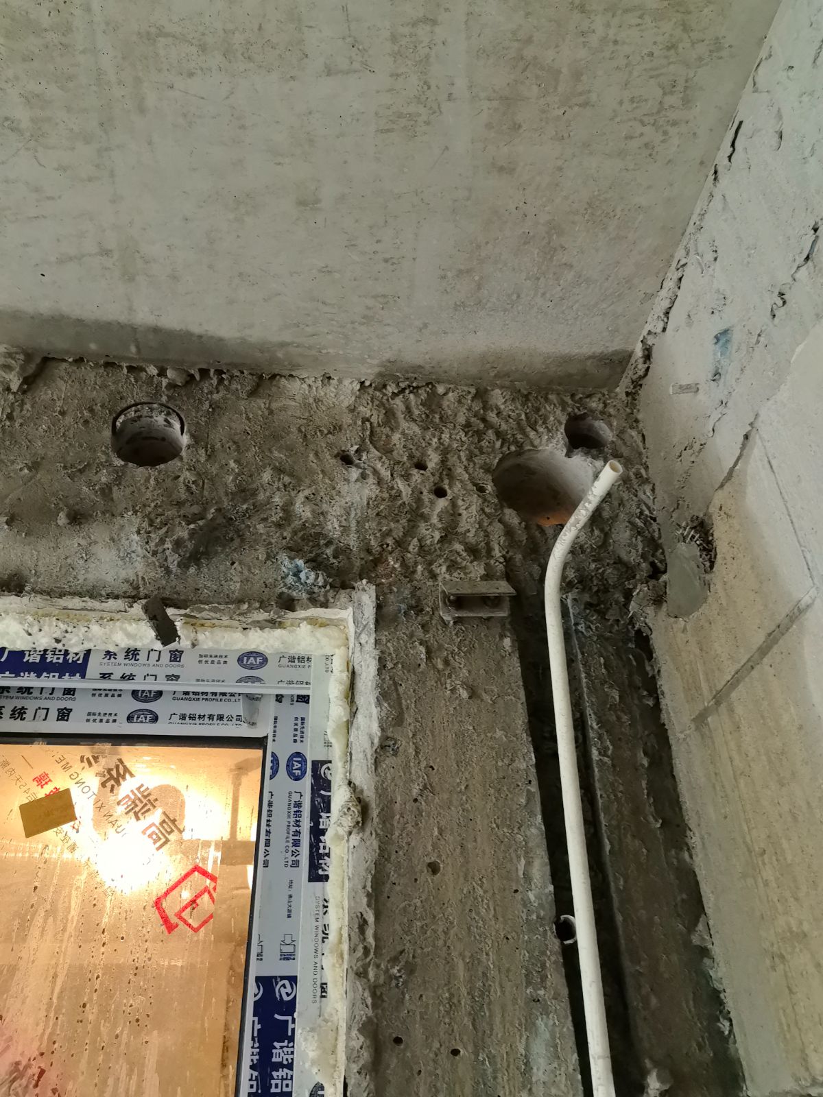 南通军山花园 3*-104 施工照片