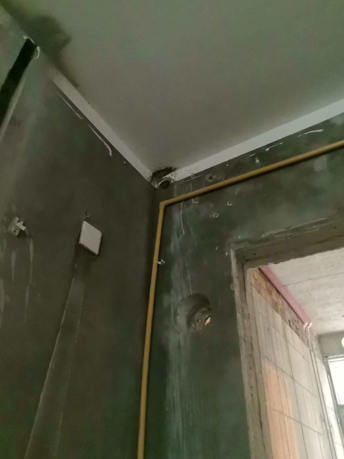 南通军山花园 3*-104 施工照片