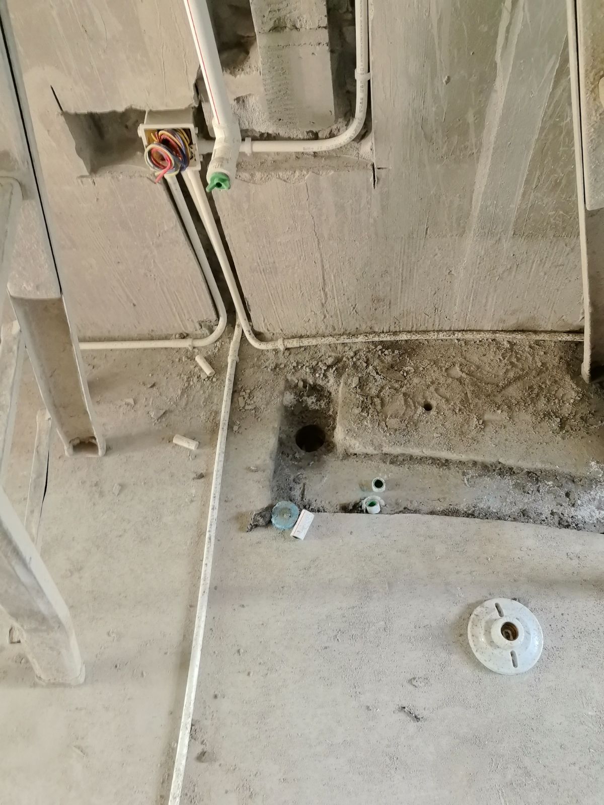 南通军山花园 3*-104 施工照片