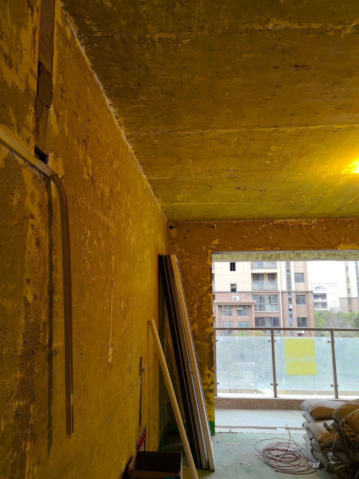 南通五洲幸福湾 1*-303 施工照片