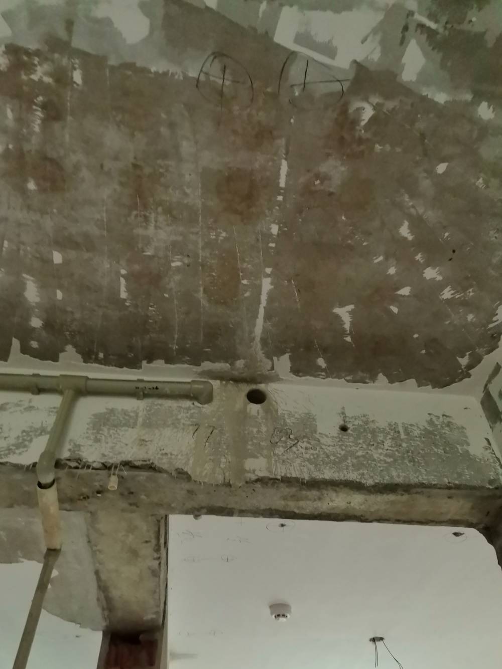 南通观河华府 1*-404 施工照片