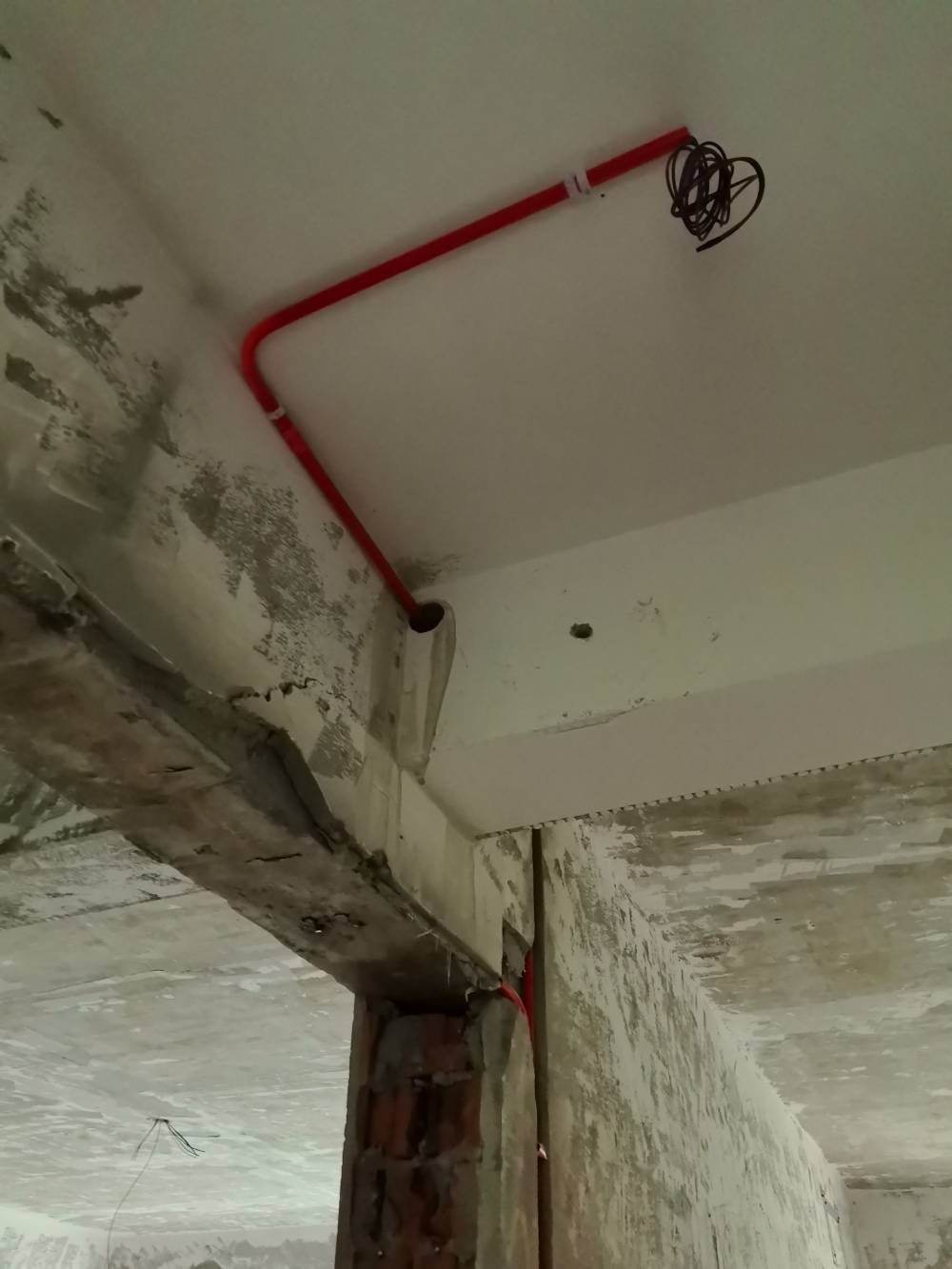 南通观河华府 1*-404 施工照片