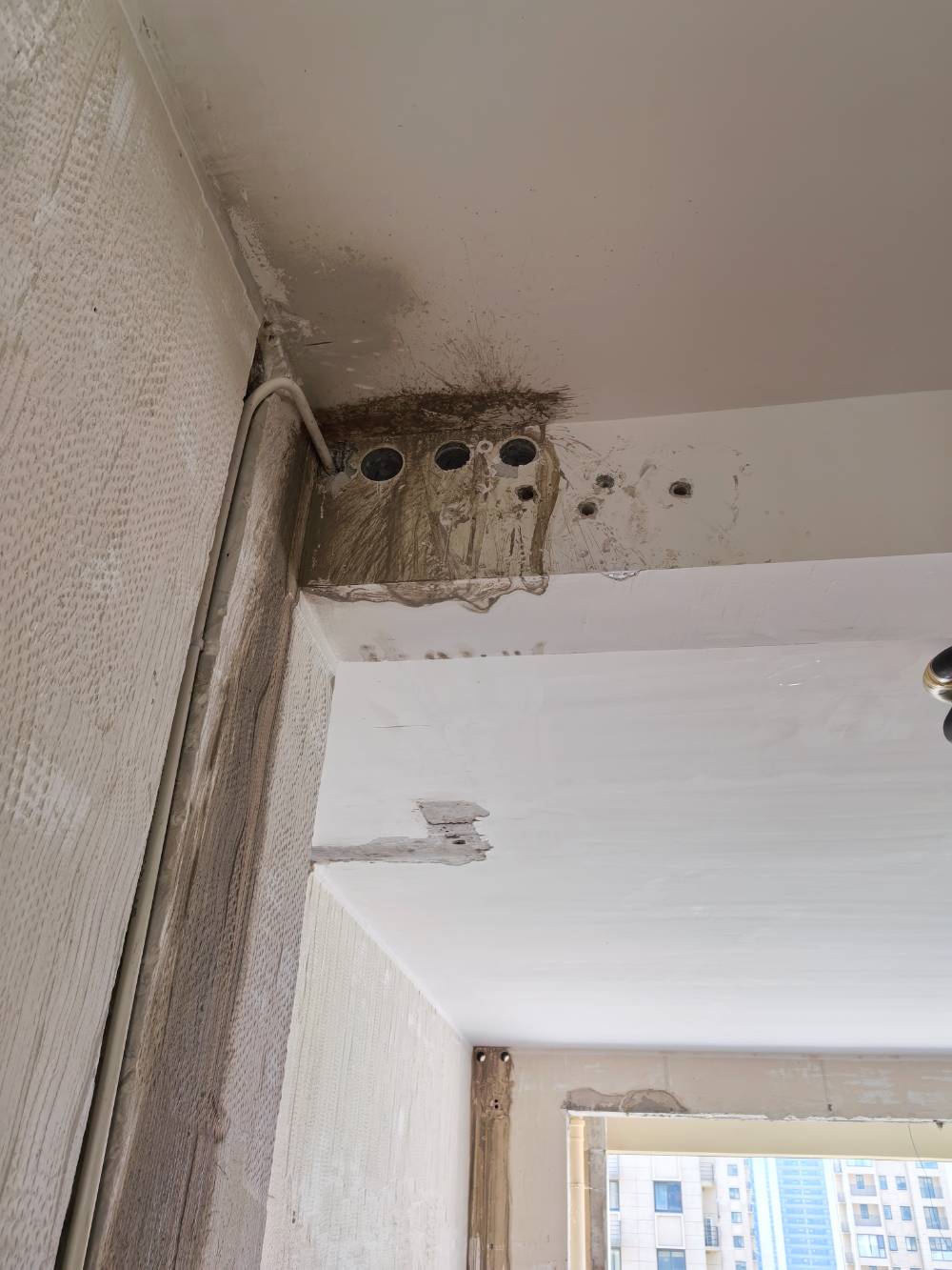 南通招商新城雍景湾 4*-804 施工照片