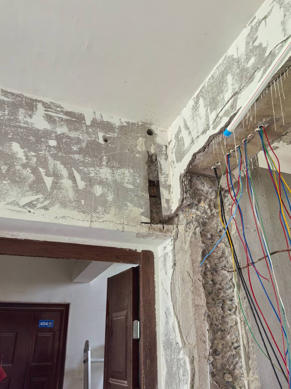 南通新港花苑 3*-403 施工照片