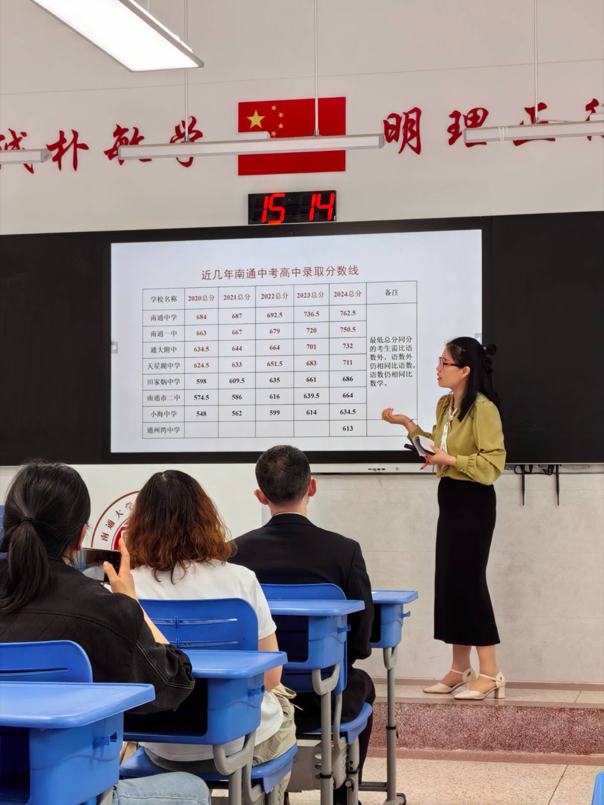 南通大学附属初级中学全年级家长会