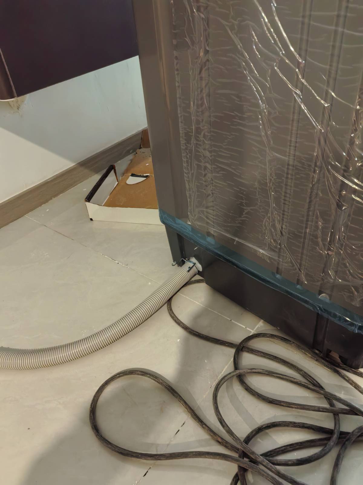 公寓洗衣机排水难题