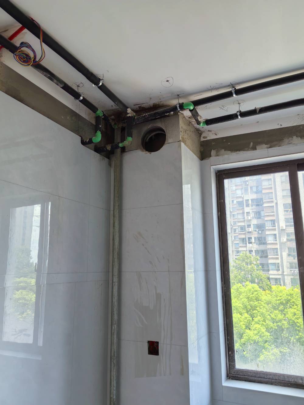 南通观河华府 1*-404 施工照片