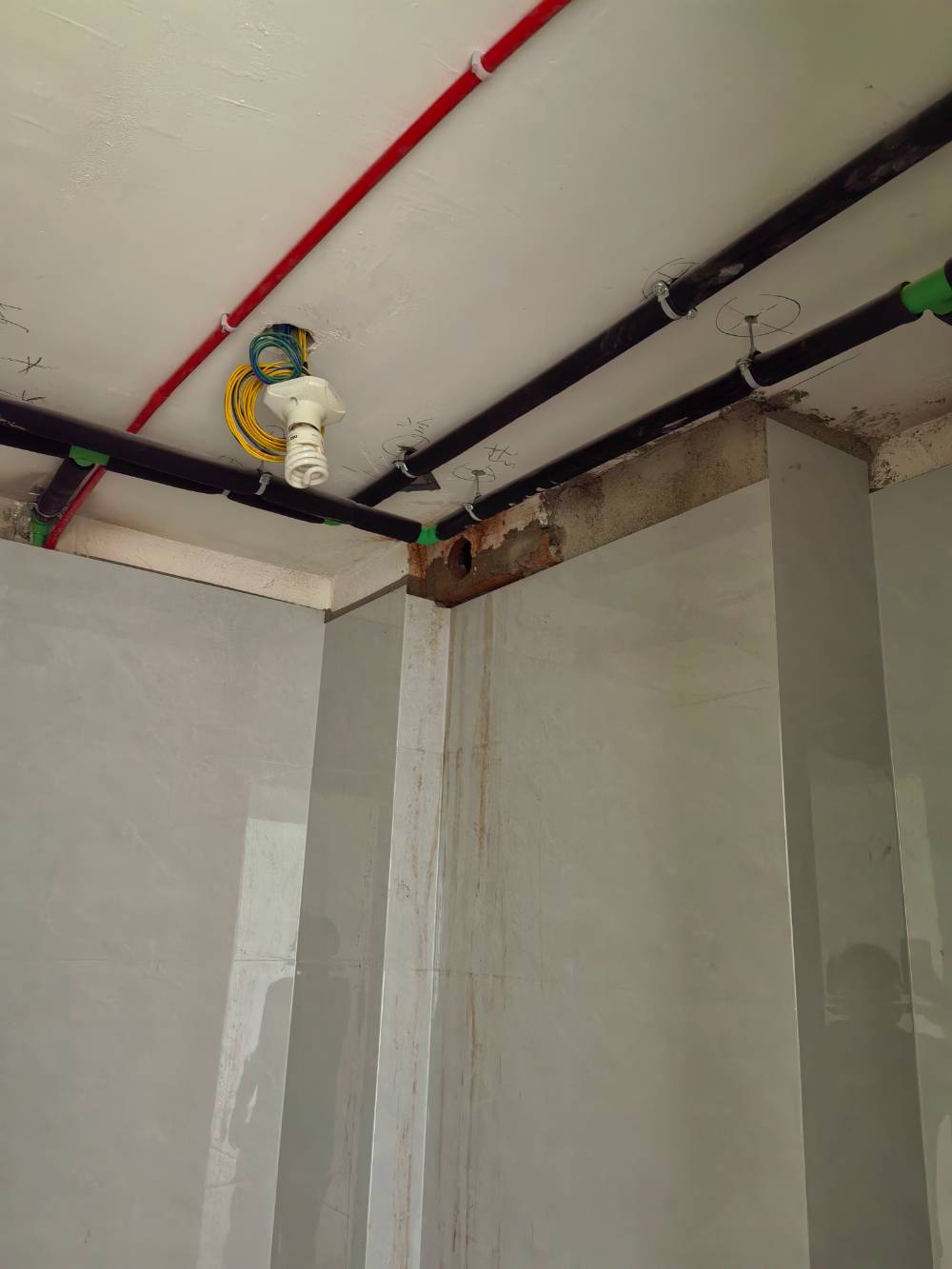 南通观河华府 1*-404 施工照片