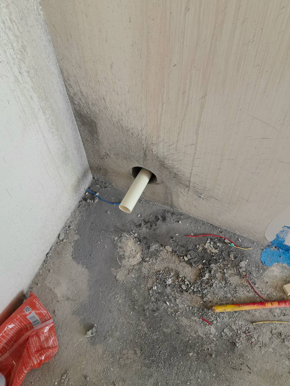 南通优山美地花园 17*-301 施工照片