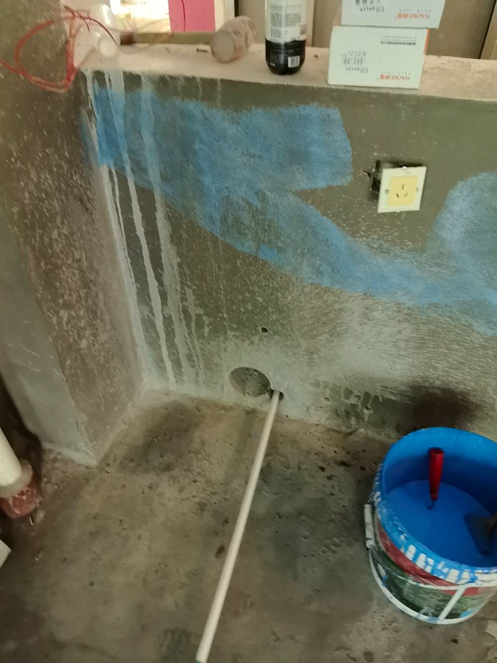 南通优山美地花园 17*-301 施工照片