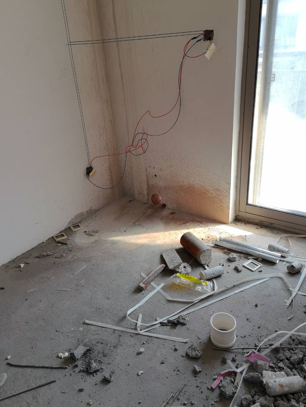 南通优山美地花园 17*-301 施工照片