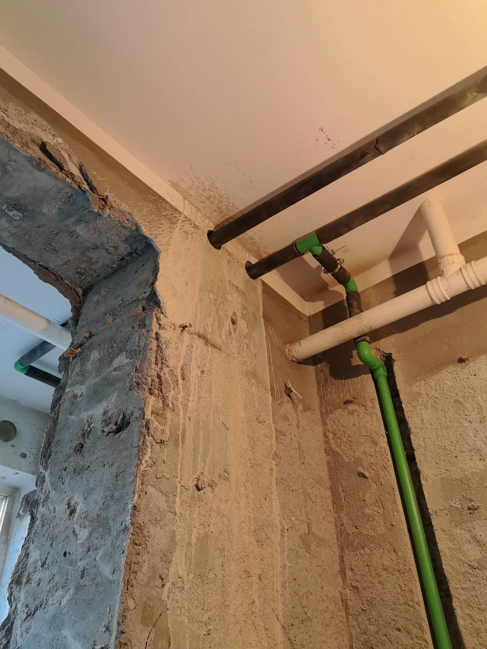 南通天安花园 2*-602 施工照片