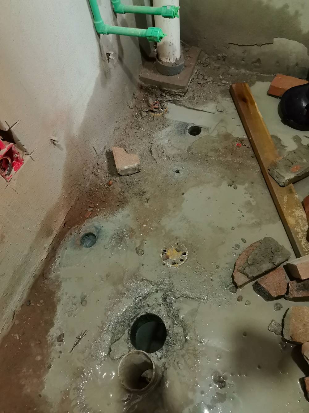 南通园林佳苑 1*-105 施工照片