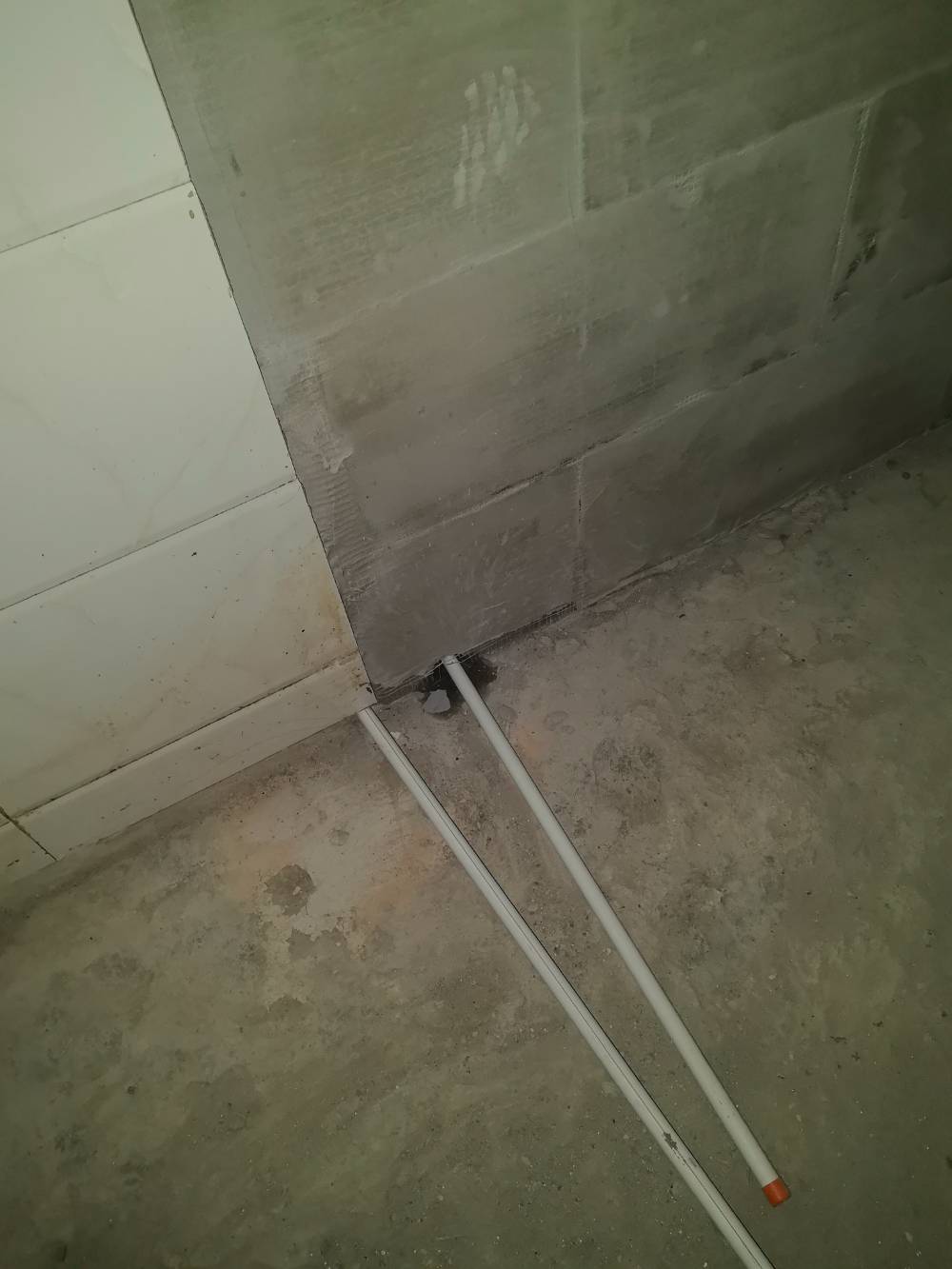 德诚翰景园 店面 施工照片