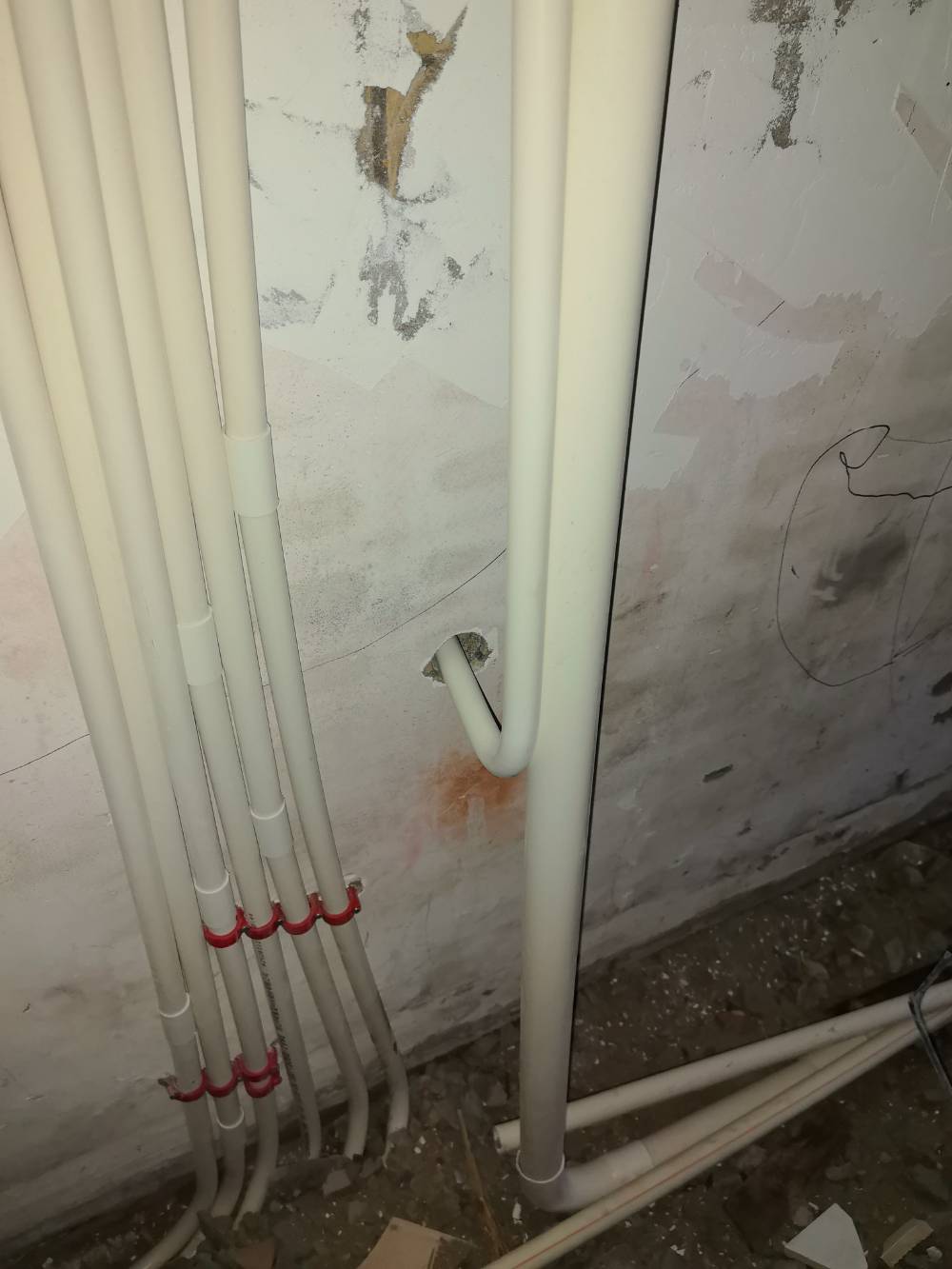 德诚翰景园 店面 施工照片