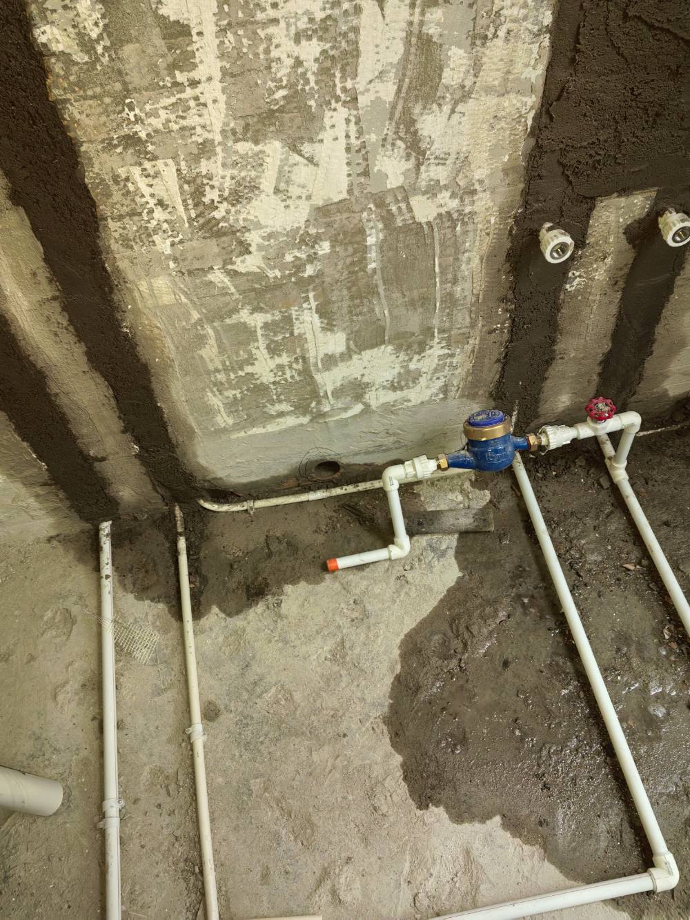 德诚翰景园 店面 施工照片