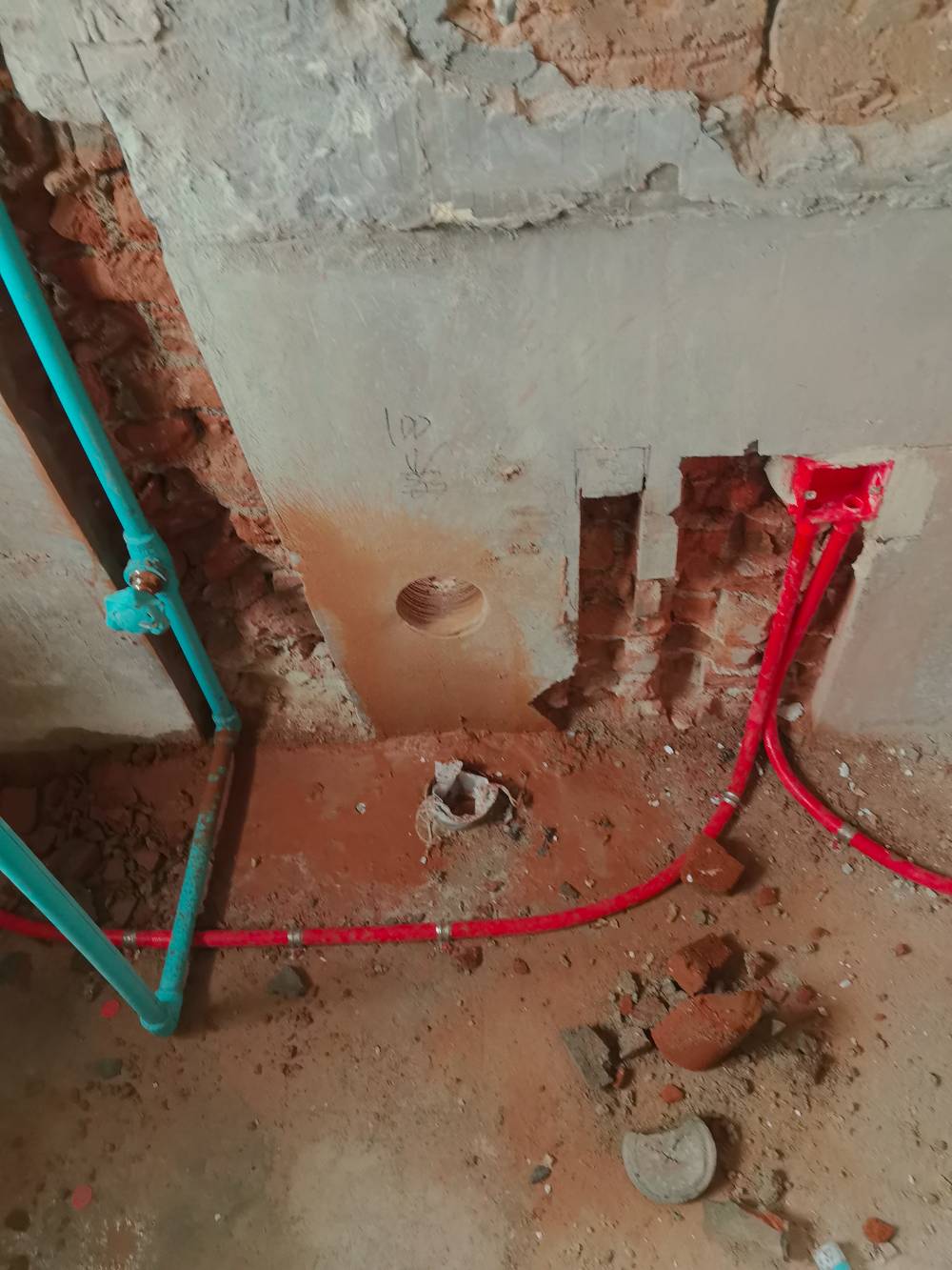 南通起凤园 1*-705 施工照片